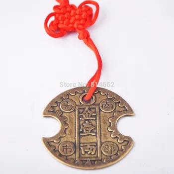 Chinese Antique Lucky Feng Shui Brass Coin For Car Hanging Decor Lucky Charm Pendant Symbol Good Fortune Attract Wealth Coins
Chinese Antique Lucky Feng Shui Brass Coin For Car Hanging Decor Lucky Charm Pendant Symbol Good Fortune Attract Wealth Coins