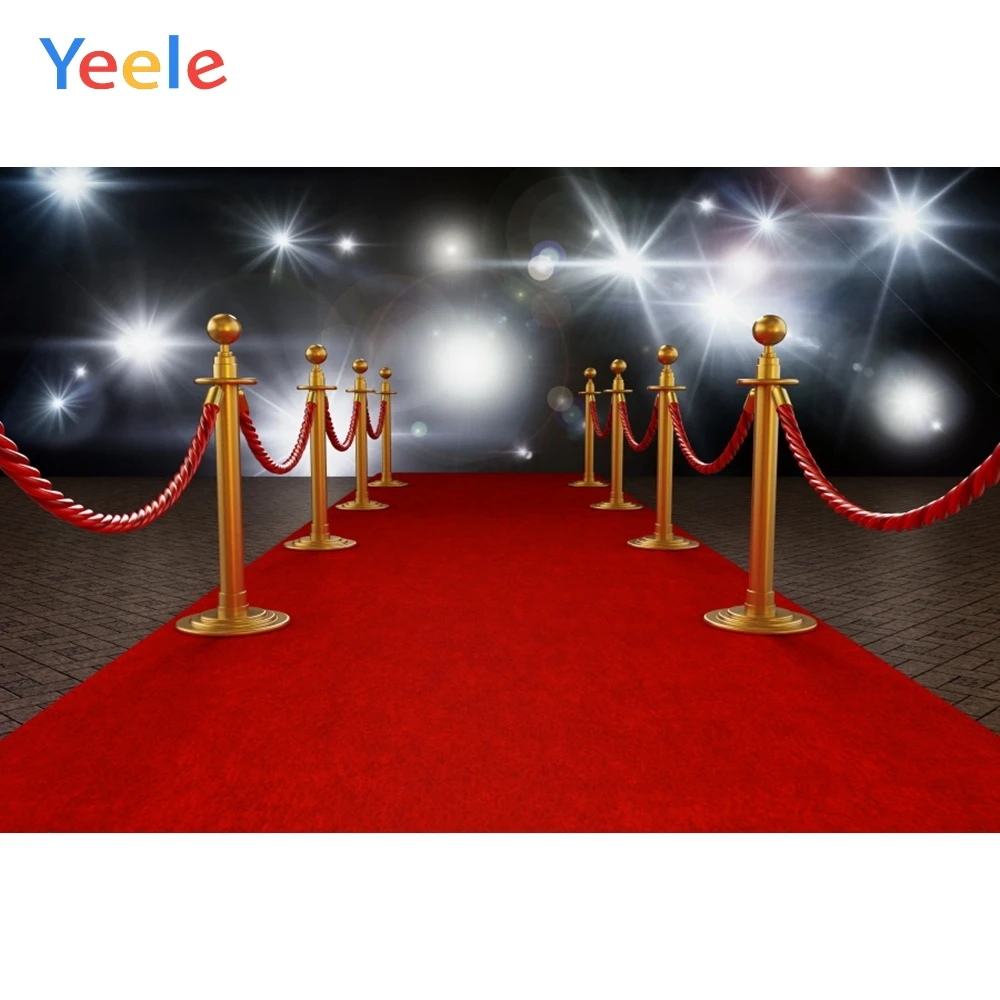 Yeele Shiny Light Red Carpet Railing Stage Portrait Photography Background Customized Photographic Backdrops For Photo Studio
Yeele Shiny Light Red Carpet Railing Stage Portrait Photography Background Customized Photographic Backdrops For Photo Studio