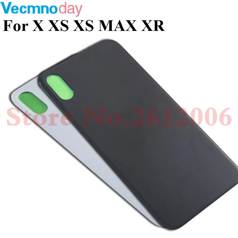 Original Back Cover Case Replacement For iphone X XS XS Max XR Rear Glass Battery Door Housing + Adhesive Sticker With Logo
Original Back Cover Case Replacement For iphone X XS XS Max XR Rear Glass Battery Door Housing + Adhesive Sticker With Logo