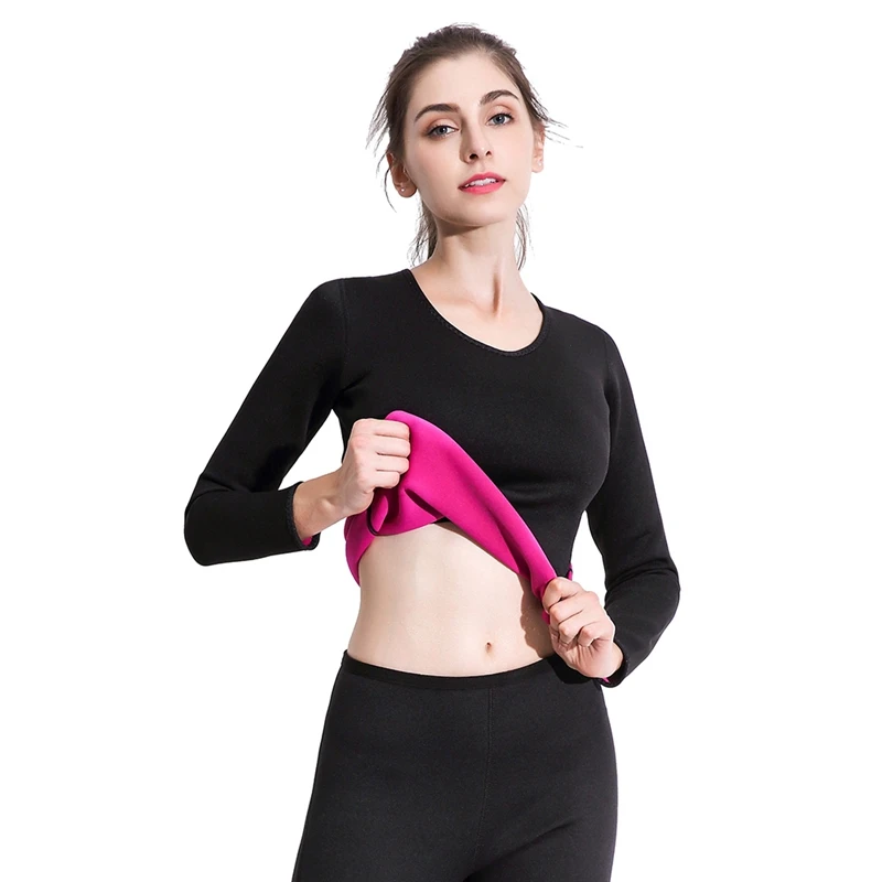 Yoga T-shirt Tops Women Sweat Absorption Thermal Elastic Sweating Slimming Sauna Suit Fitness Sportswear Body Shaper Tees Shirts
Yoga T-shirt Tops Women Sweat Absorption Thermal Elastic Sweating Slimming Sauna Suit Fitness Sportswear Body Shaper Tees Shirts