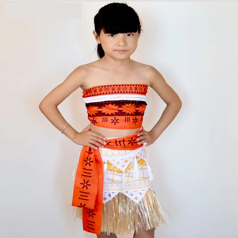 Halloween Ocean Romance Clothing Moana Skirt Children's Costume Moana COS Clothing Cartoon Princess Dress Child Gift Wig
Halloween Ocean Romance Clothing Moana Skirt Children's Costume Moana COS Clothing Cartoon Princess Dress Child Gift Wig