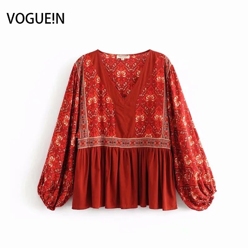 VOGUEIN New Womens Retro V-Neck Batwing Sleeve Floral Print Blouse Shirt Tops Wholesale
VOGUEIN New Womens Retro V-Neck Batwing Sleeve Floral Print Blouse Shirt Tops Wholesale