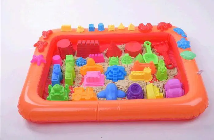 Inflatable Sand Tray Plastic Mobile Table For Children Kids Indoor Playing Sand Clay Color Mud Toys Accessories Multi-function
Inflatable Sand Tray Plastic Mobile Table For Children Kids Indoor Playing Sand Clay Color Mud Toys Accessories Multi-function