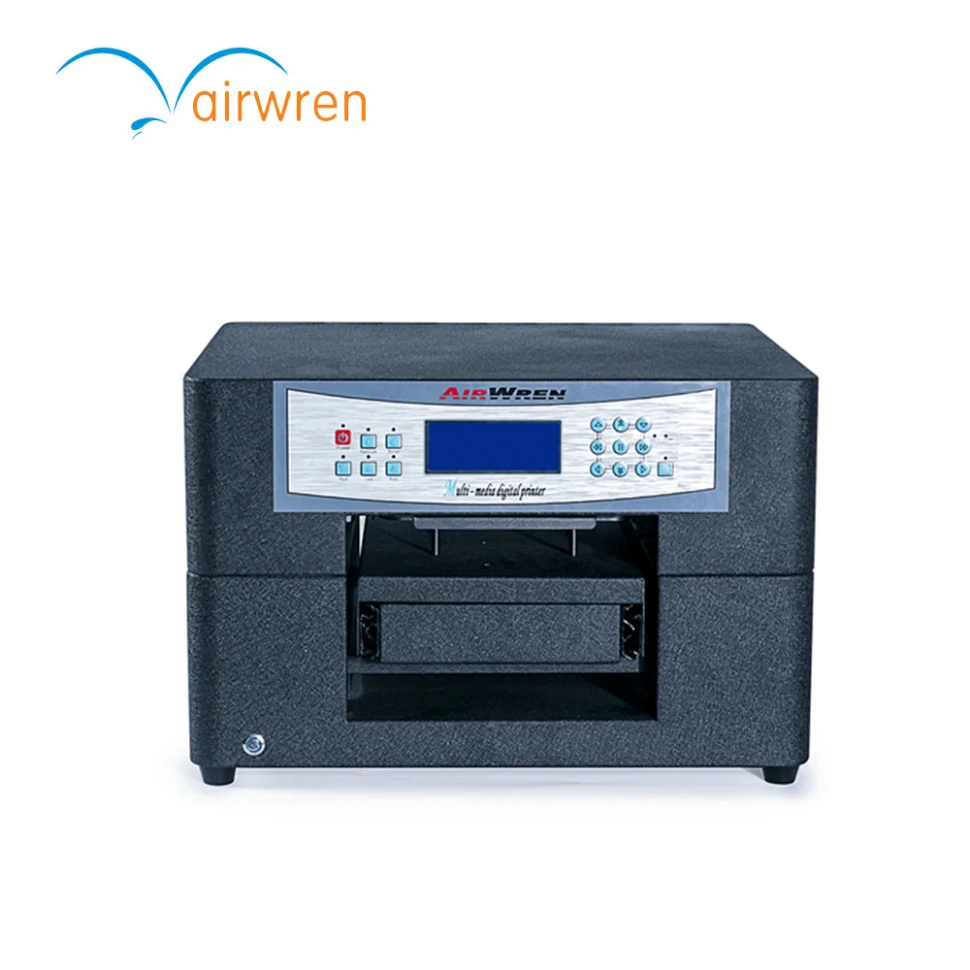 High Quality A4 Size DTG Textile Printer Digital Flatbed T-shirt Printing Machine
High Quality A4 Size DTG Textile Printer Digital Flatbed T-shirt Printing Machine