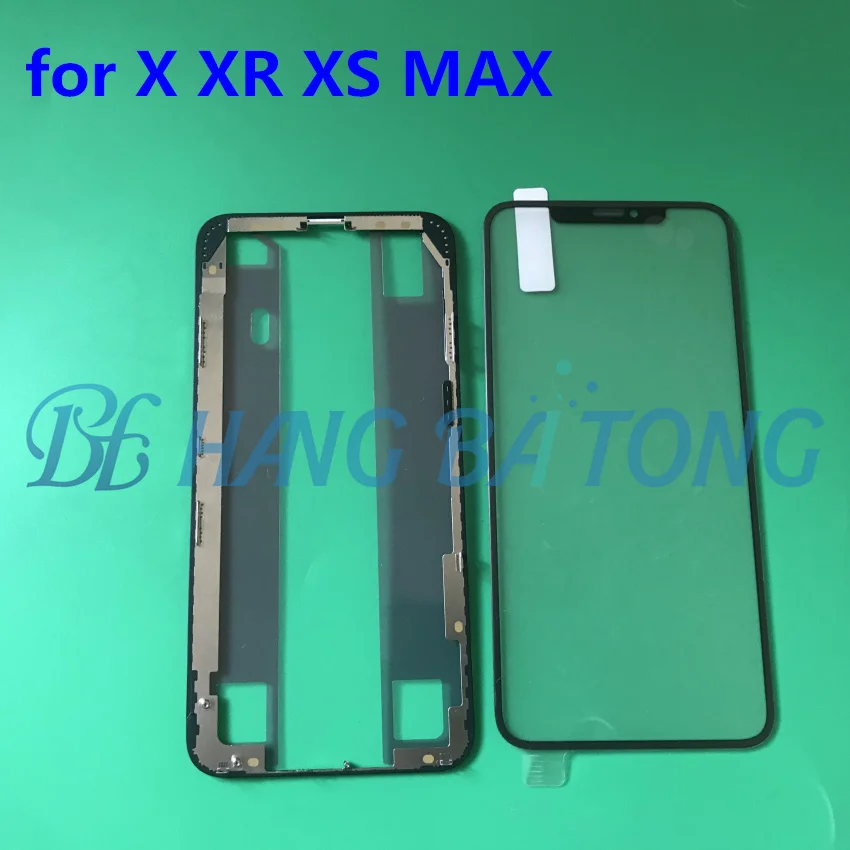10pcs Original NEW Front cold press Outer Glass with Middle Frame Bezel Assembled+OCA film For iPhone X XS XR XS MAX
10pcs Original NEW Front cold press Outer Glass with Middle Frame Bezel Assembled+OCA film For iPhone X XS XR XS MAX
