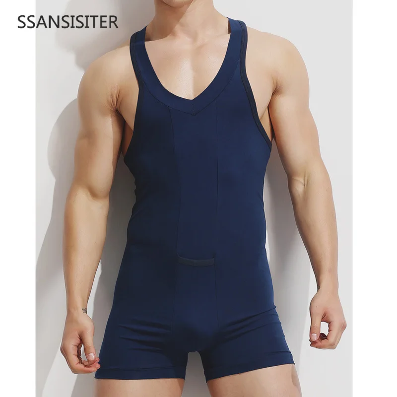 Men's Bodysuit High Quality Brand Male Sexy Underwear Shapers Bodysuits Man Breathable Cotton Body Building One-piece Garment
Men's Bodysuit High Quality Brand Male Sexy Underwear Shapers Bodysuits Man Breathable Cotton Body Building One-piece Garment