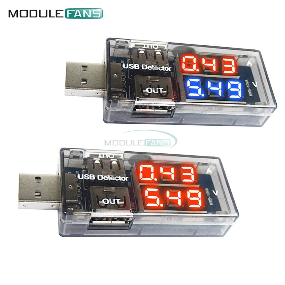 Dual Output USB Charger Doctor LED Digital Voltmeter AmmeterUSB Tester Voltage Meter Power Adapter Detector DC 3-7.5V 0-2.5A
Dual Output USB Charger Doctor LED Digital Voltmeter AmmeterUSB Tester Voltage Meter Power Adapter Detector DC 3-7.5V 0-2.5A