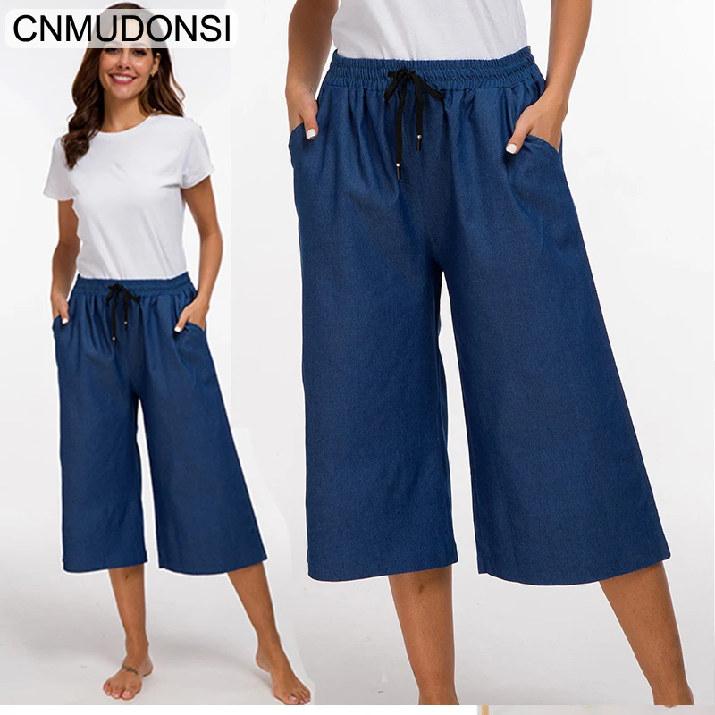 New Vintage Wide Leg Jeans Big Pocket Loose Washed High Waist Denim Jeans Ankle Pants For Women Pantalon Femme Light Dark Blue
New Vintage Wide Leg Jeans Big Pocket Loose Washed High Waist Denim Jeans Ankle Pants For Women Pantalon Femme Light Dark Blue