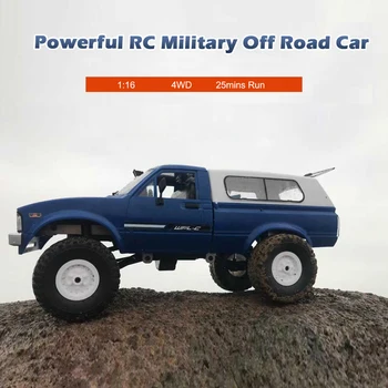 WPL C24 RC Car 1:16 4WD Radio Control Off-Road Mini Car RTR Rock Crawler Electric Buggy Moving Machine RC Cars Toys for Kids
WPL C24 RC Car 1:16 4WD Radio Control Off-Road Mini Car RTR Rock Crawler Electric Buggy Moving Machine RC Cars Toys for Kids