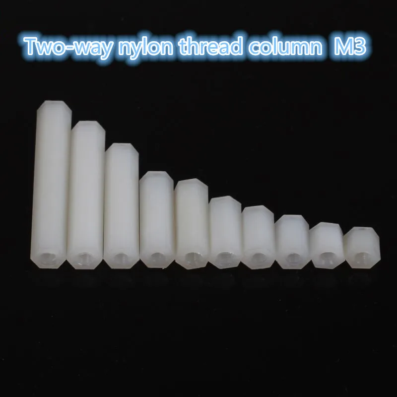 20PCS YT418 M3*Xmm Nylon hexagonal isolation column Two-way interval column hex spacer Two-way separation pillar
20PCS YT418 M3*Xmm Nylon hexagonal isolation column Two-way interval column hex spacer Two-way separation pillar