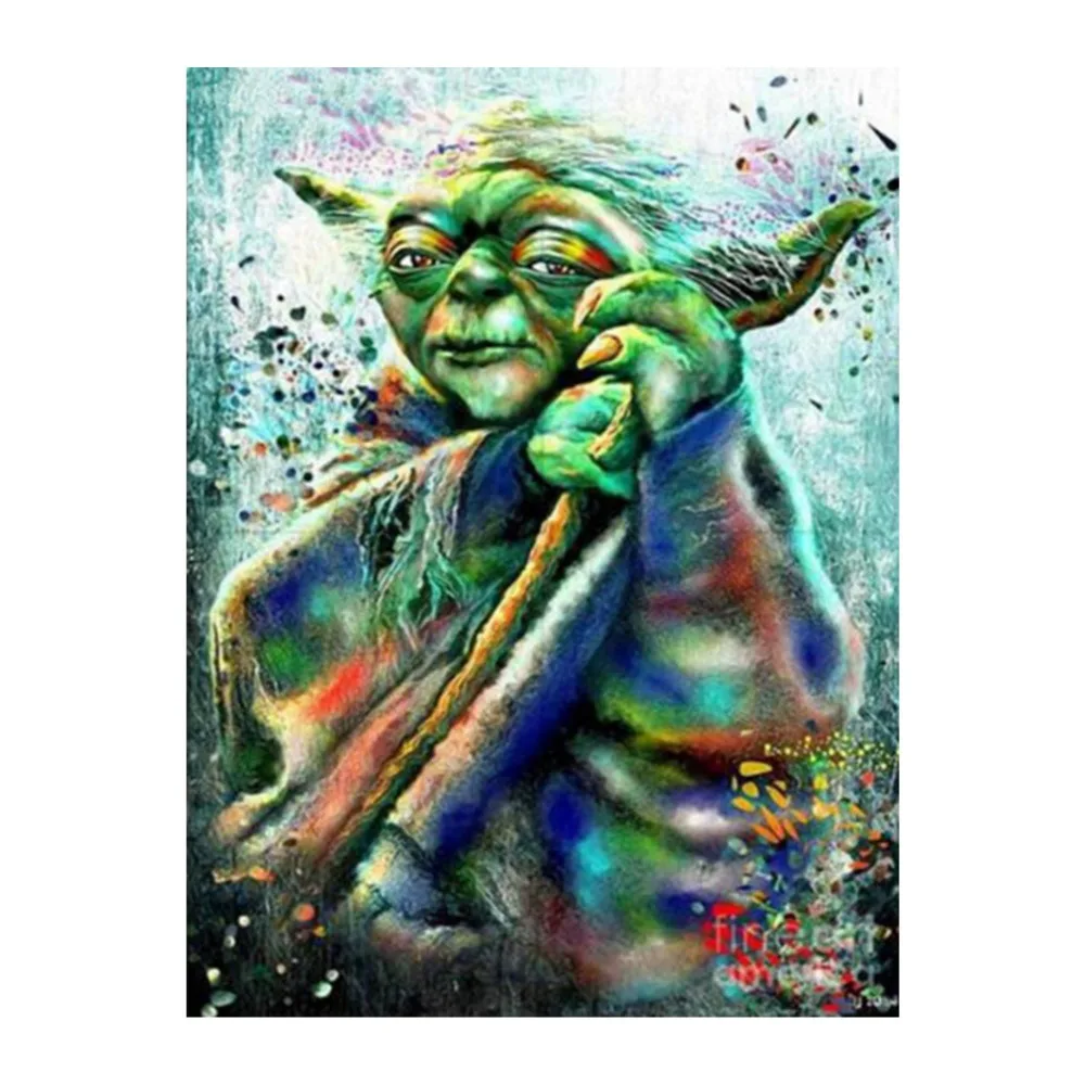 5D Diamond Painting Cross Stitch Star War Yoda Embroidery Diamond Mosaic Picture Rhinestones Craft Needlework
5D Diamond Painting Cross Stitch Star War Yoda Embroidery Diamond Mosaic Picture Rhinestones Craft Needlework