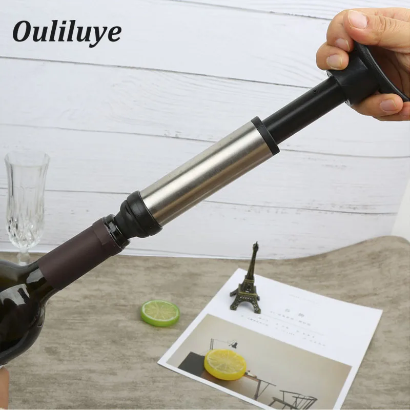 1/2/5PCS Vacuum Wine Rubber Stopper Or 1PCS Wine Pump for Bar Accessories Wine Stoppers Pump Convenient Protective Red Wine Cap
1/2/5PCS Vacuum Wine Rubber Stopper Or 1PCS Wine Pump for Bar Accessories Wine Stoppers Pump Convenient Protective Red Wine Cap