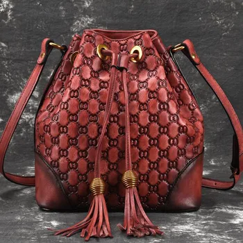 New Retro Real Leather Ladies Cross Body Bag for Women casual fashion Classic Totes Messenger Bags Designer Luxury Bucket bag
New Retro Real Leather Ladies Cross Body Bag for Women casual fashion Classic Totes Messenger Bags Designer Luxury Bucket bag