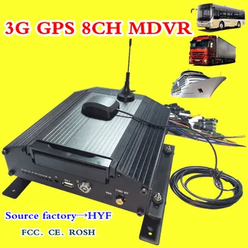 Remote 3G GPS vehicle MDVR 8CH remote video monitoring host CMSV6 platform management monitoring system
Remote 3G GPS vehicle MDVR 8CH remote video monitoring host CMSV6 platform management monitoring system