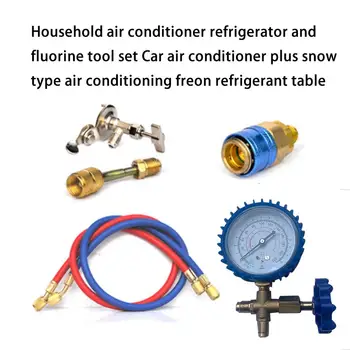 Air Conditioning Fluoride Adding Tool Kit For R22 R134A R410 R600 Refrigerant Car Air Conditioning Common Cool Gas Meter
Air Conditioning Fluoride Adding Tool Kit For R22 R134A R410 R600 Refrigerant Car Air Conditioning Common Cool Gas Meter