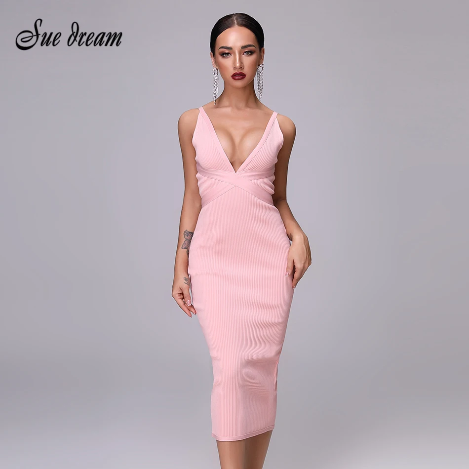 2019 summer bandage ladies party dress Bodycon new sexy deep V-neck long sexy tight party dress pink bandage dress wholesale
2019 summer bandage ladies party dress Bodycon new sexy deep V-neck long sexy tight party dress pink bandage dress wholesale