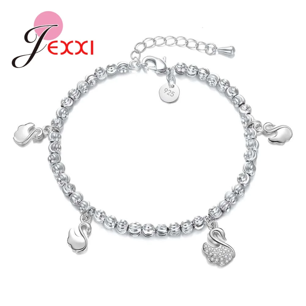 Big Promotions 925 Sterling Silver Goose Pendant Adjustable Bracelet AAAAA Cubic Zirconia Lovely Girl Dance Party Jewelry
Big Promotions 925 Sterling Silver Goose Pendant Adjustable Bracelet AAAAA Cubic Zirconia Lovely Girl Dance Party Jewelry