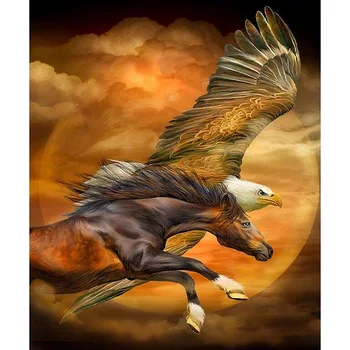 CAMMITEVER 5D DIY Diamond Painting Eagle Horse Animal Full Needlework Embroidery Cross Stitch Round Rhinestone Room Decor
CAMMITEVER 5D DIY Diamond Painting Eagle Horse Animal Full Needlework Embroidery Cross Stitch Round Rhinestone Room Decor