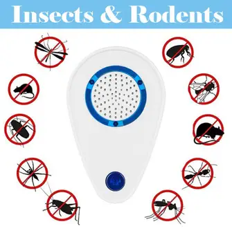2 PCS Ultrasonic Pest Repeller Electronic Insect Repellent Killer Anti Mosquito Insect Repelent Rejector EU/US Plug Dropshipping
2 PCS Ultrasonic Pest Repeller Electronic Insect Repellent Killer Anti Mosquito Insect Repelent Rejector EU/US Plug Dropshipping