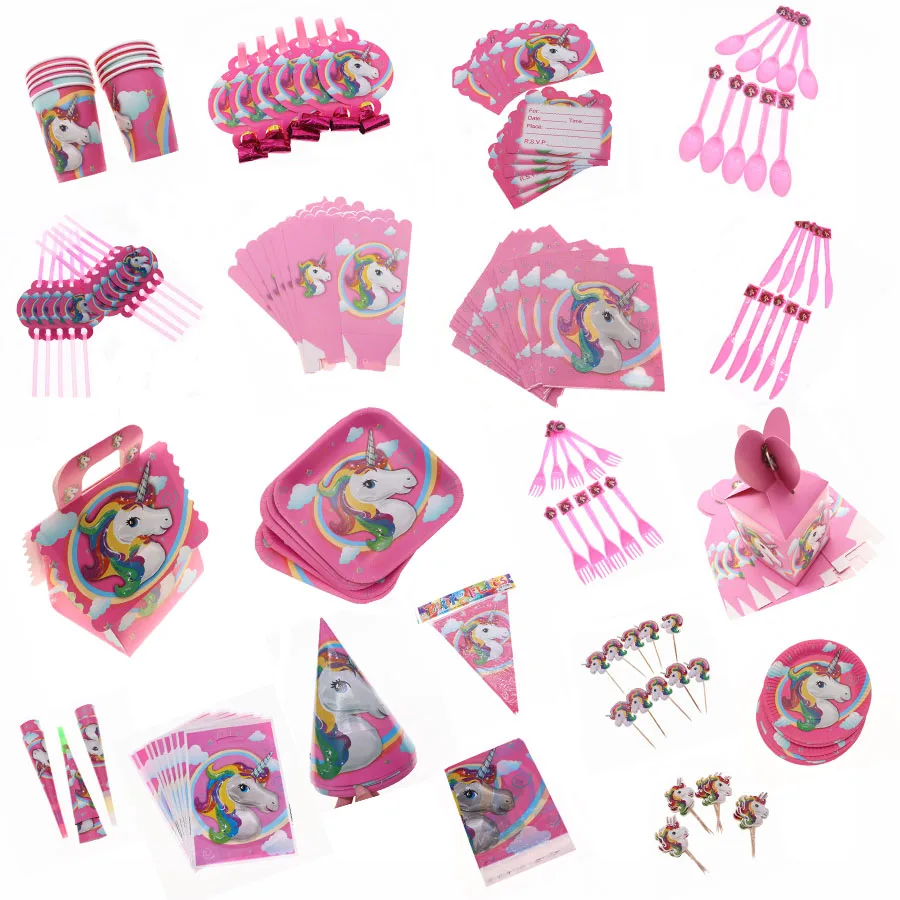 Pink Unicorn Party Banner/Gift Bag/Card/Tablecloth/Paper Cup/Paper Towel Kids Happy Birthday Cake Christmas Decoration Party Sup
Pink Unicorn Party Banner/Gift Bag/Card/Tablecloth/Paper Cup/Paper Towel Kids Happy Birthday Cake Christmas Decoration Party Sup