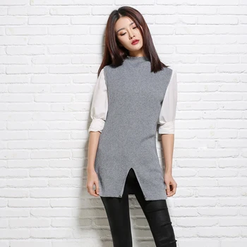 Casual Sleeveless Sweaters O-Neck Autumn Women Sweater Vest Solid Color Wool Knitted Vest High Quality Ladies Winter Jumper 2018
Casual Sleeveless Sweaters O-Neck Autumn Women Sweater Vest Solid Color Wool Knitted Vest High Quality Ladies Winter Jumper 2018