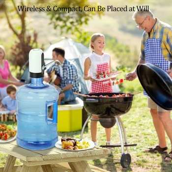Home Portable Wireless USB Charging Drinking Water Automatic Electric Water Pump Dispenser For Universal 5 Gallon Bottle
Home Portable Wireless USB Charging Drinking Water Automatic Electric Water Pump Dispenser For Universal 5 Gallon Bottle