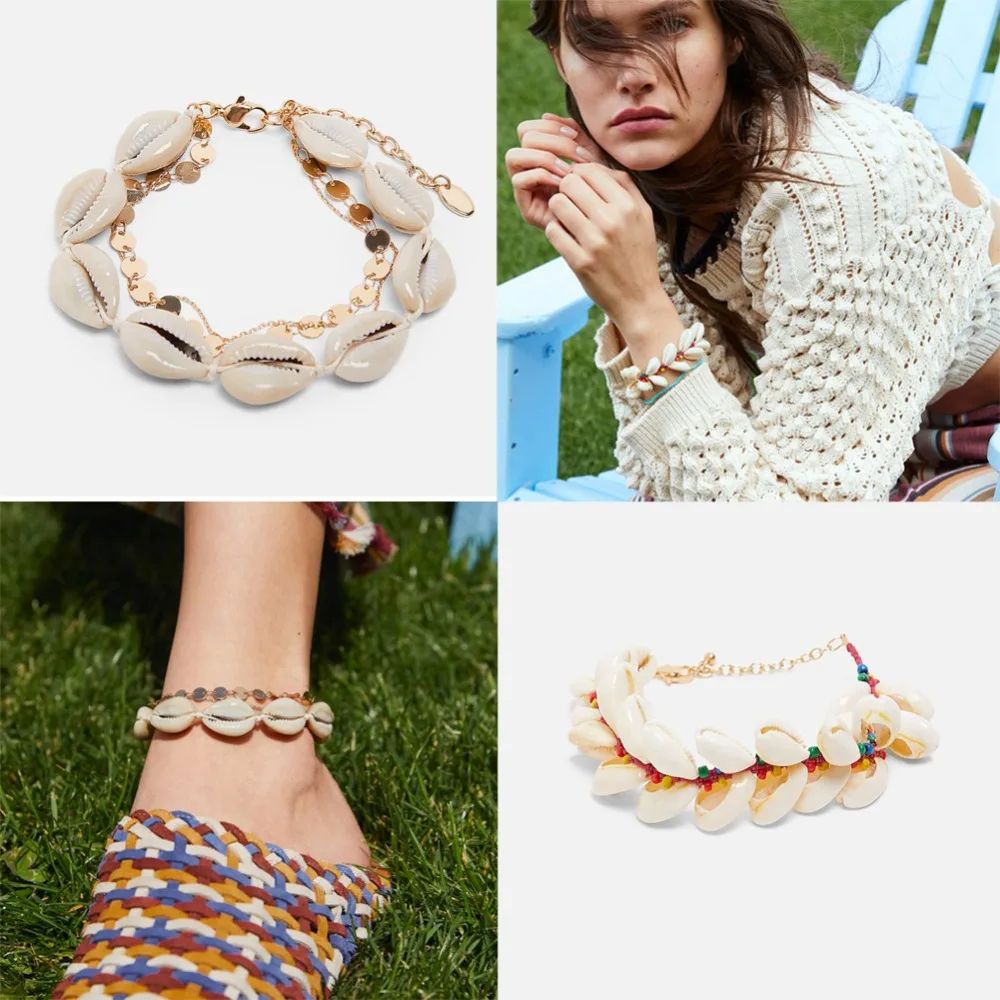 Girlgo ZA Boho Beads Sea Shell Bracelets for Women Girls 2019 Trendy Party Ethnic Handmade Shell Charm Anklets Jewelry Wholesale
Girlgo ZA Boho Beads Sea Shell Bracelets for Women Girls 2019 Trendy Party Ethnic Handmade Shell Charm Anklets Jewelry Wholesale