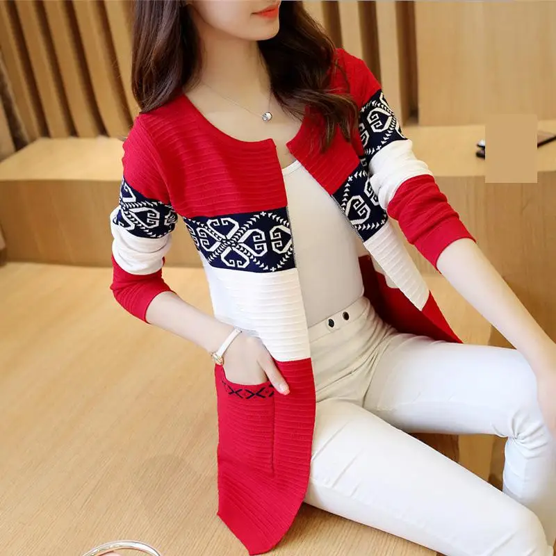 Lolita Style Open Stitch Cardigan Jacket Printed Sweater Korean Cardigans Criss-cross Womens Sweaters Coat Korean Mujer Casaco
Lolita Style Open Stitch Cardigan Jacket Printed Sweater Korean Cardigans Criss-cross Womens Sweaters Coat Korean Mujer Casaco