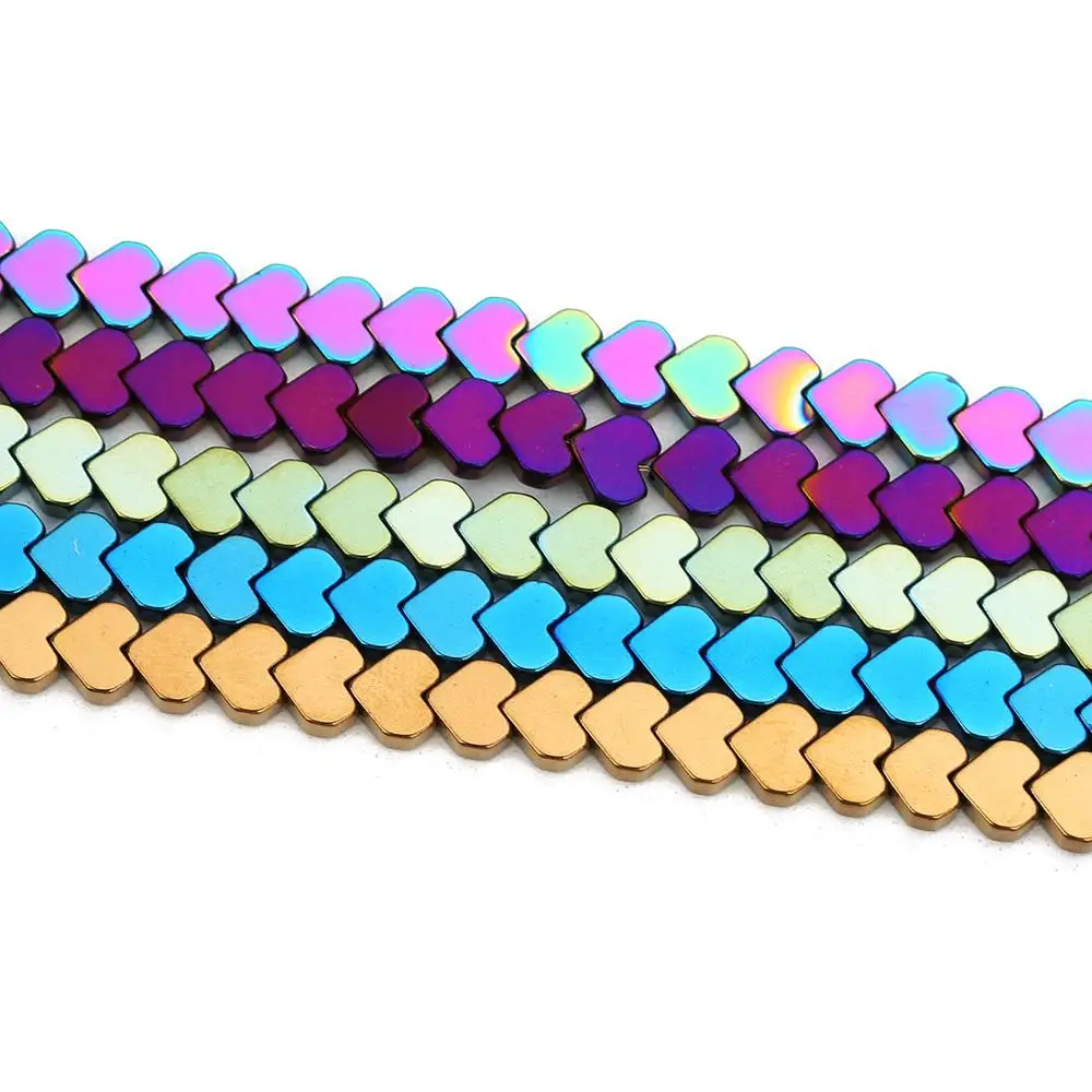 Natural Stone Beads Sparkling 4/6/8mm Heart Shape Hematite Loose Beads For DIY Jewelry Making Natural Stone Beads 15" Finding
Natural Stone Beads Sparkling 4/6/8mm Heart Shape Hematite Loose Beads For DIY Jewelry Making Natural Stone Beads 15" Finding