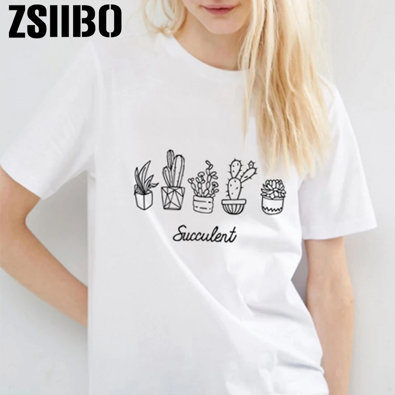 Floral Print Summer New T-Shirt Women's Top Ba-LWC10 Cactus Print Harajuku Casual Fashion Loose Personality T-Shirt Tops
Floral Print Summer New T-Shirt Women's Top Ba-LWC10 Cactus Print Harajuku Casual Fashion Loose Personality T-Shirt Tops