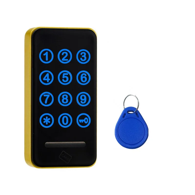 

Free shipping Touch Keypad Password RFID Card Key Metal Digital Electronic Cabinet locker lock 118PW