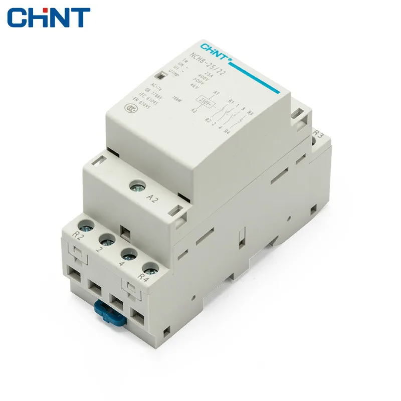 CHINT Household Communication Contactor NCH8-25/22 220V Guide Type Two Normally Open Two Often Close 4P 25A
CHINT Household Communication Contactor NCH8-25/22 220V Guide Type Two Normally Open Two Often Close 4P 25A
