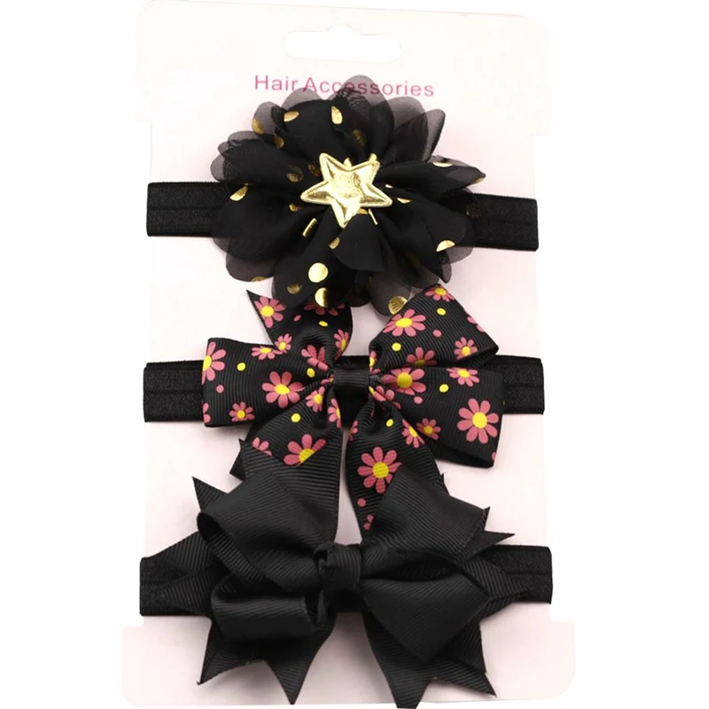 3Pcs/Set Mix Style Flower/Bow Headband Baby Girl Headbands Elastic Hairband Children Hair Accessories
3Pcs/Set Mix Style Flower/Bow Headband Baby Girl Headbands Elastic Hairband Children Hair Accessories