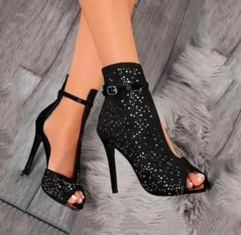 NEW Women Pumps Burst Metal Buckle High-heel Fish Mouth Cool Boots Spring Summer High Heels Sandals Shoes Woman
NEW Women Pumps Burst Metal Buckle High-heel Fish Mouth Cool Boots Spring Summer High Heels Sandals Shoes Woman