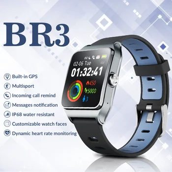 2020 Strava Makibes BR3 GPS 17 kinds of sports Smart Band Heart Rate Bracelet IP68 Waterproof activity tracker watches For gift
2020 Strava Makibes BR3 GPS 17 kinds of sports Smart Band Heart Rate Bracelet IP68 Waterproof activity tracker watches For gift
