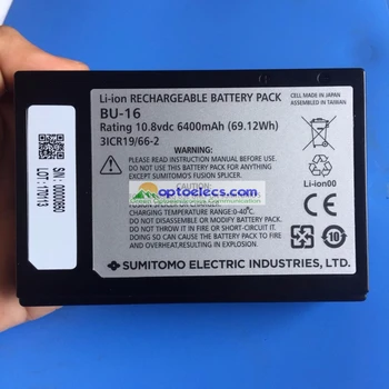 Free Shipping Original Japan Sumitomo BU-16 battery pack for T-82C T-72C T72M Type 82C Type 72C Fusion Splicer Welding Machine
Free Shipping Original Japan Sumitomo BU-16 battery pack for T-82C T-72C T72M Type 82C Type 72C Fusion Splicer Welding Machine