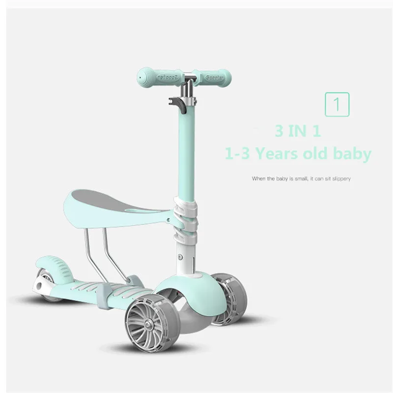 3 In 1 Kids Children Scooter Baby Walker Three-Wheeled Detachable Seat Adult Children Kick Scooter Foldable Baby Health Sports
3 In 1 Kids Children Scooter Baby Walker Three-Wheeled Detachable Seat Adult Children Kick Scooter Foldable Baby Health Sports