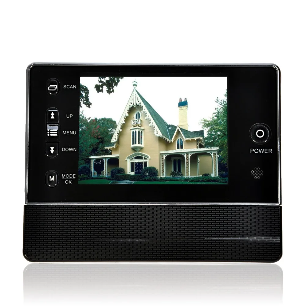 Digital Door Peephole Viewer Camera TFT LCD Color Screen Doorbell Viewer 3.5 inch Door Eye Video record 120 Degrees Night vision
Digital Door Peephole Viewer Camera TFT LCD Color Screen Doorbell Viewer 3.5 inch Door Eye Video record 120 Degrees Night vision