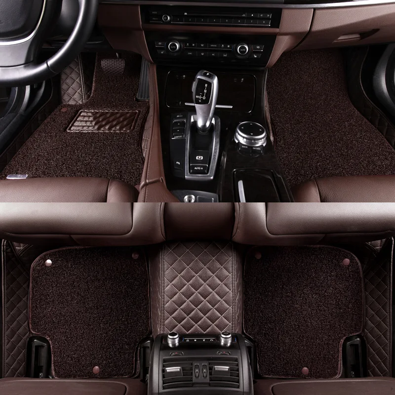 HLFNTF Double Custom car floor mats For BMW e46 e39 e60 e36 e34 e70 e90 e53 f10 f30 f20 e30 X1 X3X4 x5 X6 GT Z4 3 4 5 7 series
HLFNTF Double Custom car floor mats For BMW e46 e39 e60 e36 e34 e70 e90 e53 f10 f30 f20 e30 X1 X3X4 x5 X6 GT Z4 3 4 5 7 series