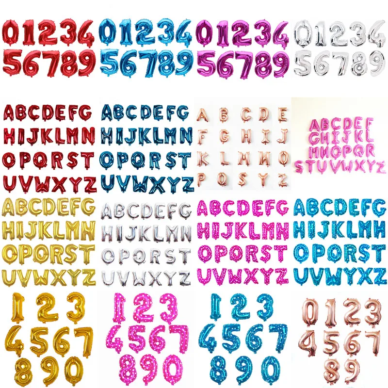 32 16 inch Rose Gold Silver Red Pink Number Balloon Inflatable Air Ball Figure Digit Foil Birthday Party Wedding Decoration Ball
32 16 inch Rose Gold Silver Red Pink Number Balloon Inflatable Air Ball Figure Digit Foil Birthday Party Wedding Decoration Ball