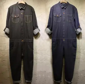 S-XXXL !2017 winter new wave of men's jeans suit casual solid color large size tooling jumpsuits street nightclothes jumpsuits
S-XXXL !2017 winter new wave of men's jeans suit casual solid color large size tooling jumpsuits street nightclothes jumpsuits