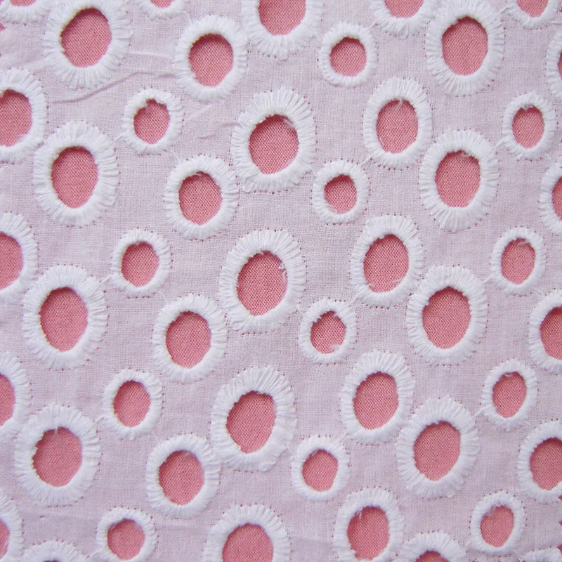 Solid Color Embroidery Hollow Dot 100%Cotton Lace Fabric For Japan Mori Girl Comfortable Children's Apparel Blouse Sewing Diy
Solid Color Embroidery Hollow Dot 100%Cotton Lace Fabric For Japan Mori Girl Comfortable Children's Apparel Blouse Sewing Diy