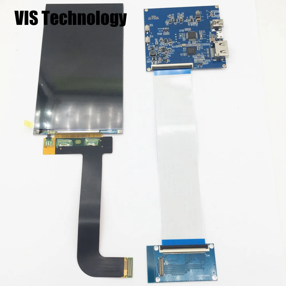 5.5 inch 2560*1440 2K LCD Screen LS055R1SX03+ HDMI to MIPI driver controller for 3d SLA printer NanoDLP Thingiverse TOS
5.5 inch 2560*1440 2K LCD Screen LS055R1SX03+ HDMI to MIPI driver controller for 3d SLA printer NanoDLP Thingiverse TOS