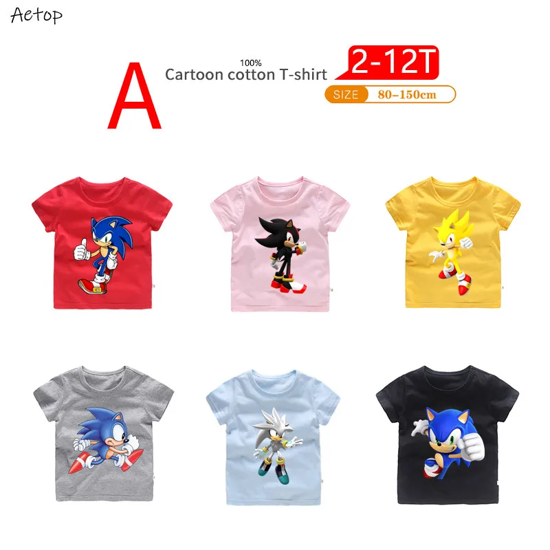 Baby Boys and Girls The sonic Cartoon Fashion T shirt Children Short Sleeve Summer Tops Kids Clothes,b200
Baby Boys and Girls The sonic Cartoon Fashion T shirt Children Short Sleeve Summer Tops Kids Clothes,b200