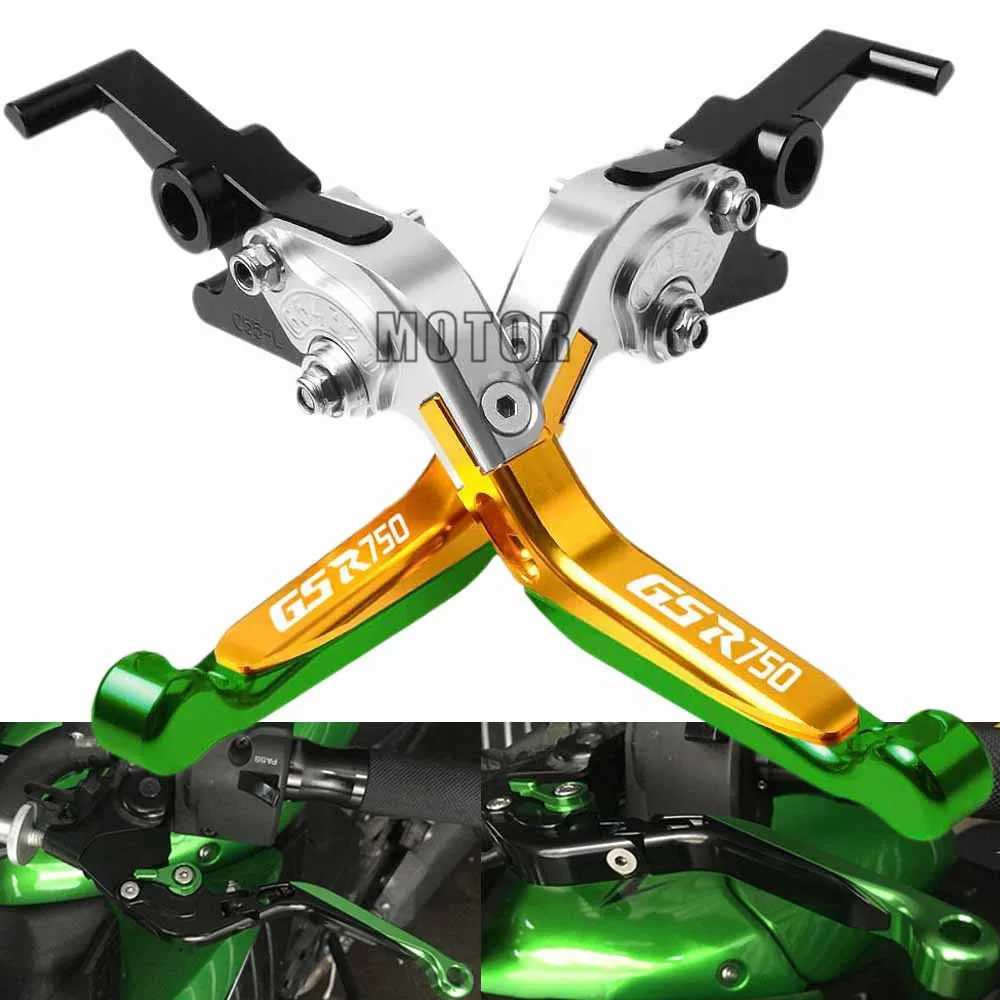 Motorcycles Accessories Adjustable Extendable Folding CNC Brake Clutch Levers Handle Grips For Suzuki GSR750 GSR 750 2011-2016
Motorcycles Accessories Adjustable Extendable Folding CNC Brake Clutch Levers Handle Grips For Suzuki GSR750 GSR 750 2011-2016