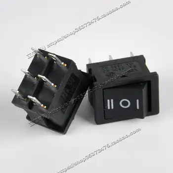25pcs rocker switch self locking 250V 6A 125V 10A switch 6pin 3 gear KCD1-203 ON-OFF-ON for power supply
25pcs rocker switch self locking 250V 6A 125V 10A switch 6pin 3 gear KCD1-203 ON-OFF-ON for power supply
