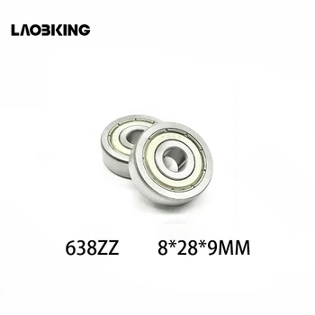 10pcs/lot 638 638ZZ 80038 8*28*9 mm Deep Groove Ball Bearing Steel Miniature Mini Bearings 638Z 638-2Z 8x28x9mm Brand New
10pcs/lot 638 638ZZ 80038 8*28*9 mm Deep Groove Ball Bearing Steel Miniature Mini Bearings 638Z 638-2Z 8x28x9mm Brand New