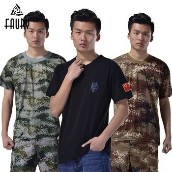 Military Uniform Men' Clothing Summer Camouflage T-shirt pants Army Combat Tactical Equipment Protective Color Training Costumes
Military Uniform Men' Clothing Summer Camouflage T-shirt pants Army Combat Tactical Equipment Protective Color Training Costumes