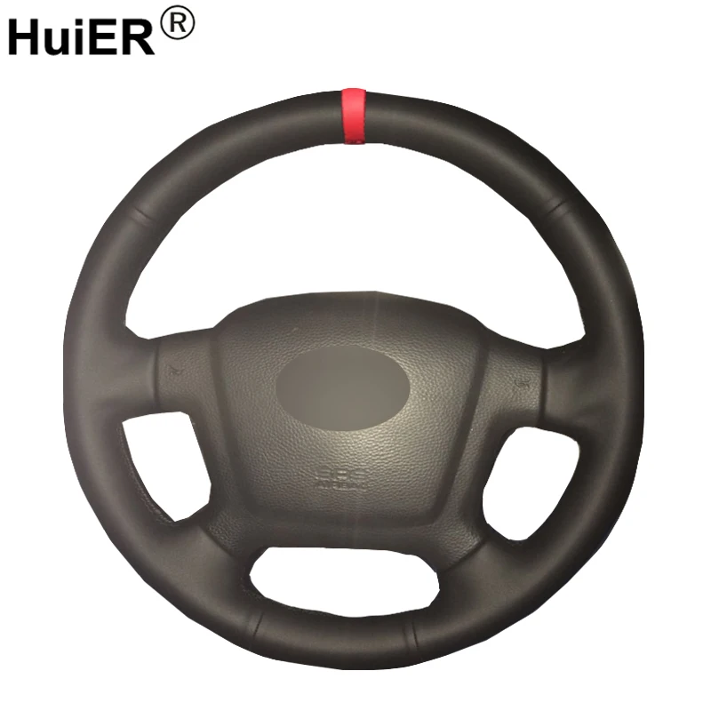 HuiER Hand Sew Car Steering Wheel Cover Breathable Red Marker For Kia Cerato 2005-2012 Old Kia Ceed Steering-Wheel Car Styling
HuiER Hand Sew Car Steering Wheel Cover Breathable Red Marker For Kia Cerato 2005-2012 Old Kia Ceed Steering-Wheel Car Styling