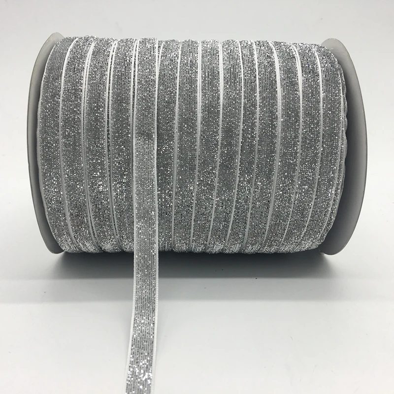 (5Yards/lot) 3/8" 10mm Glitter Silver Ribbon Headband Clips Bow Wedding Christmas Decoration
(5Yards/lot) 3/8" 10mm Glitter Silver Ribbon Headband Clips Bow Wedding Christmas Decoration
